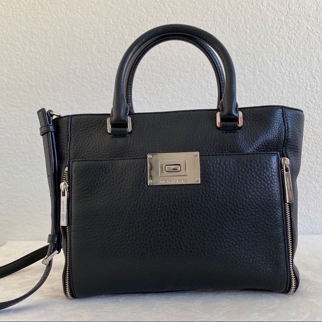 Michael Kors Black Sloan Leather Tote